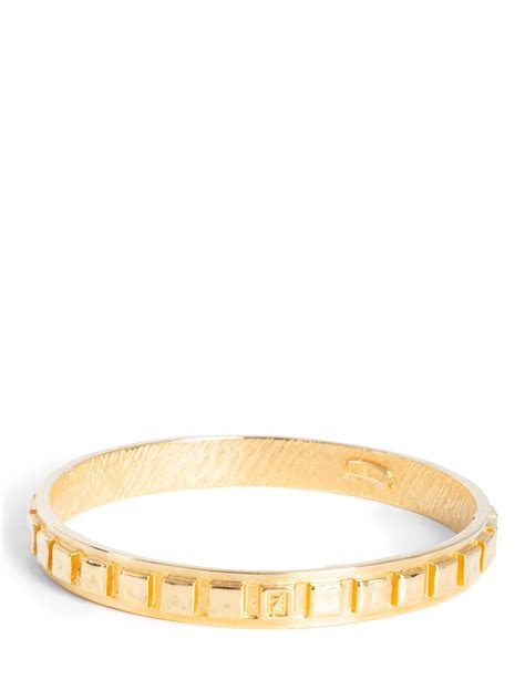 fendi logo bangle|buy Fendi bangle online.